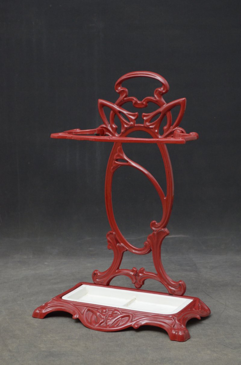 French Art Nouveau Umbrella Stand C1900s - Image 4